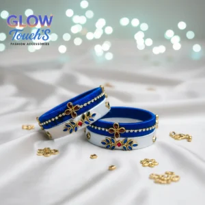 প্রিমিয়াম কুন্দন চুড়ি হাতে তৈরি আভিজাত্য