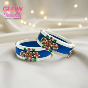 প্রিমিয়াম স্টাইলের ঝলমলে কুন্দন চুড়ি