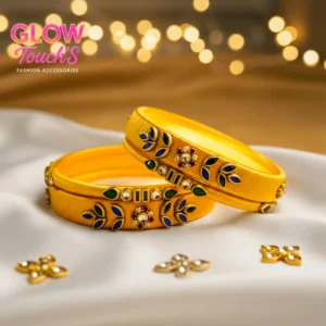 প্রিমিয়াম এলিগ্যান্ট কুন্দন ব্যাঙ্গেল