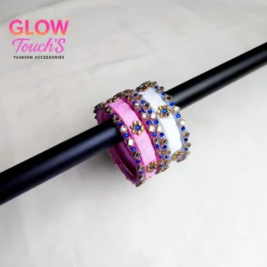 ইউনিক ডিজাইনের ১০০% হাতে তৈরি চুড়ি